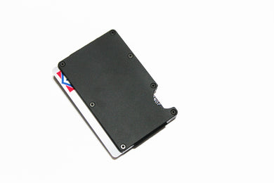 Card and Clip (Black Metal)