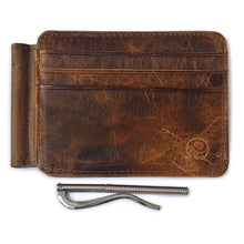 Load image into Gallery viewer, Card &amp; Clip Wallet